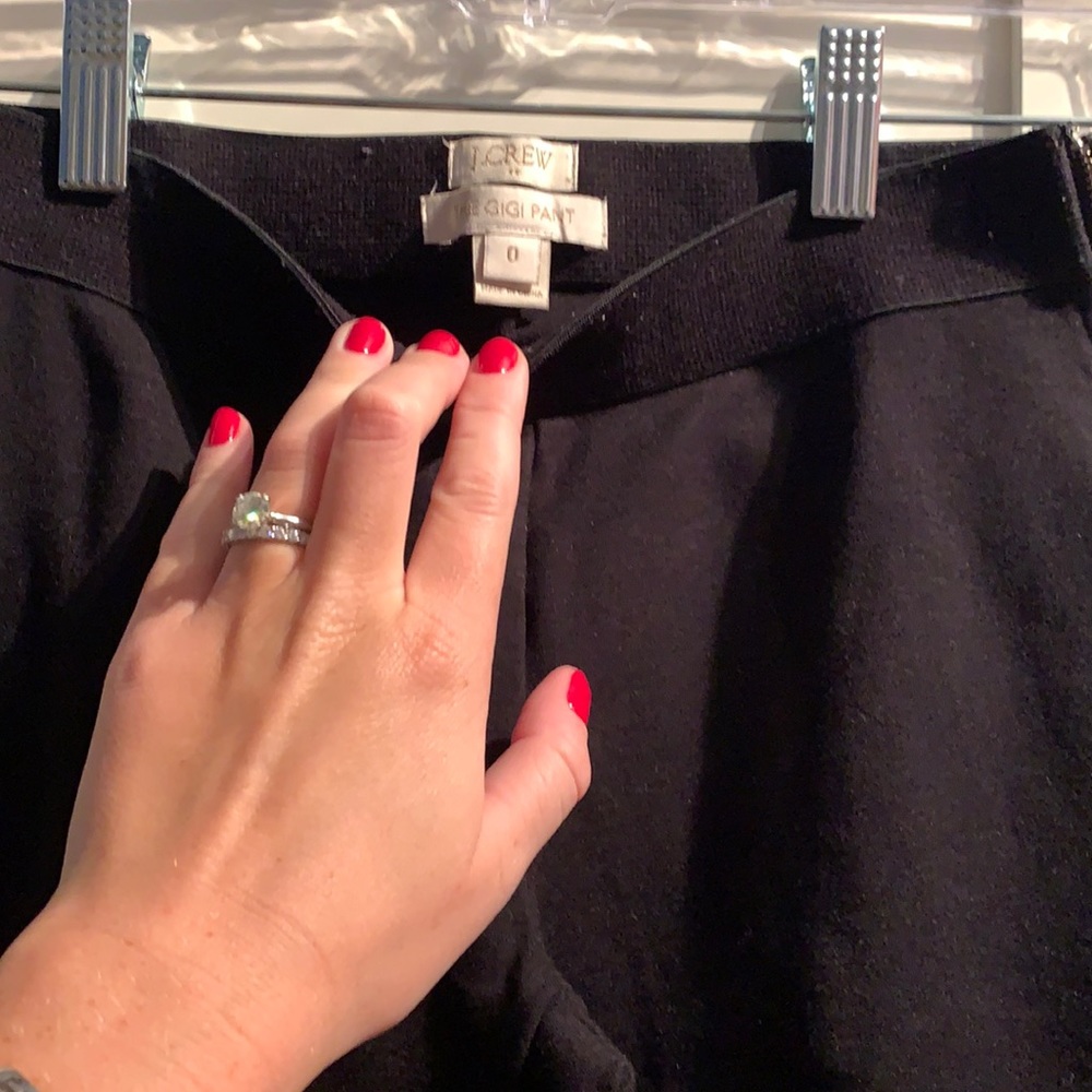 Black J Crew “The GiGi Pant” Jeggings - SIZE 0